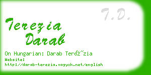 terezia darab business card